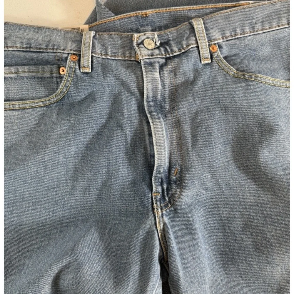 NEW Levi's Men's Western Fit Stretch‎ Straight Leg Blue Jeans 38x32 NWT